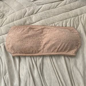 Urban outfitters lace strapless bralette